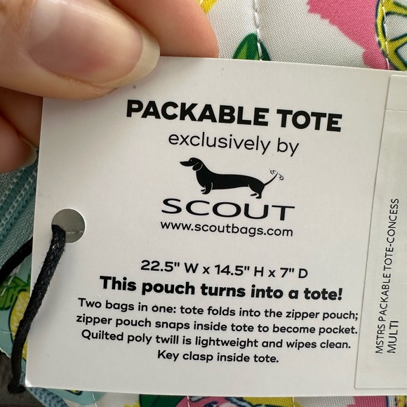 Masters Tournament Quilted Bag in Travel Pouch - Picture 4 of 4